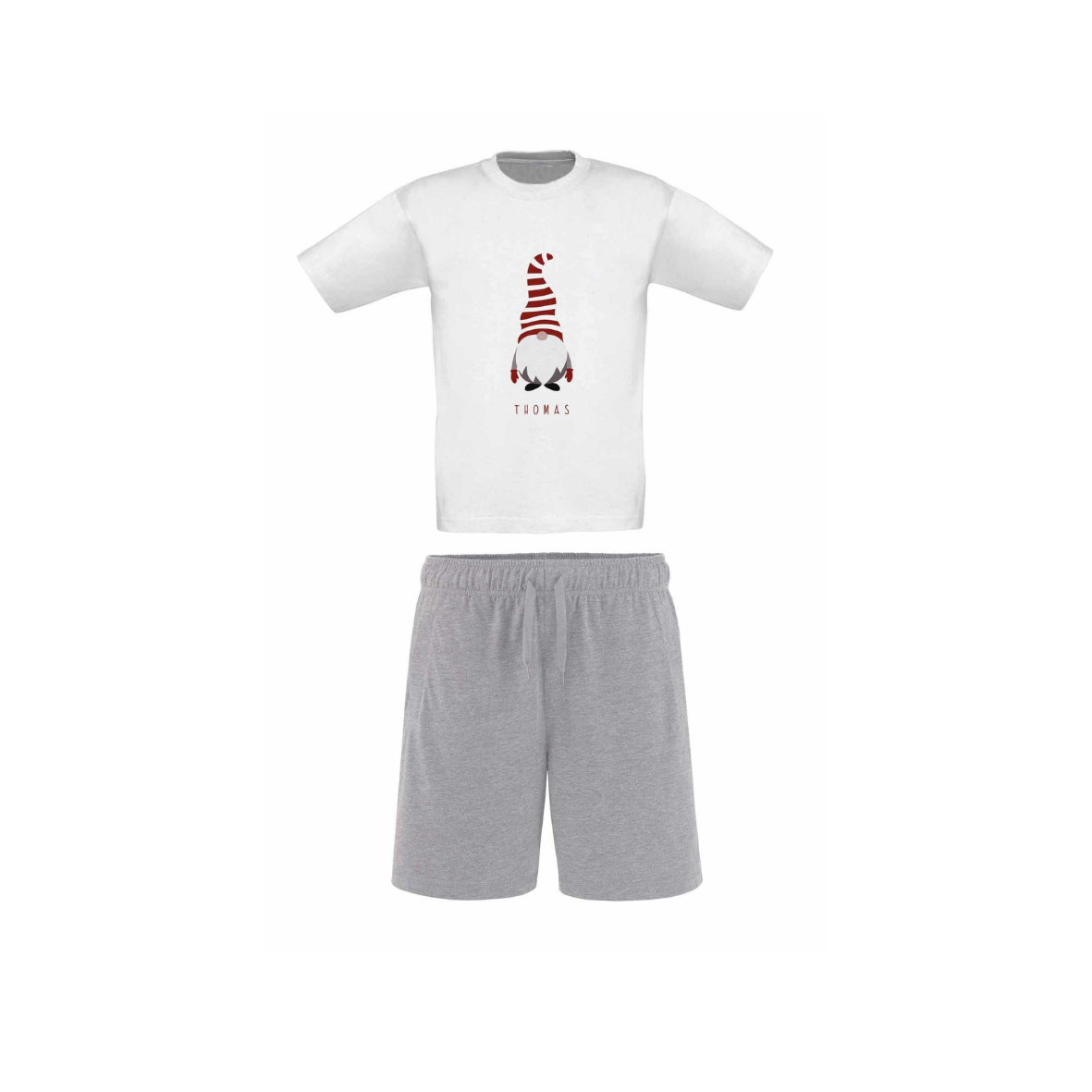 Gonk Personalised Short Christmas Pyjamas Men Koko Blossom