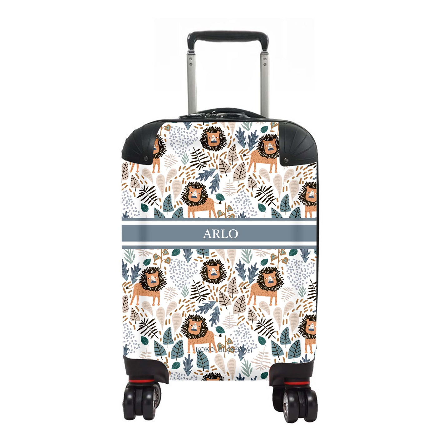 Kids Personalised Suitcase | Little Lion