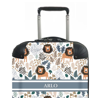 Kids Personalised Suitcase | Little Lion