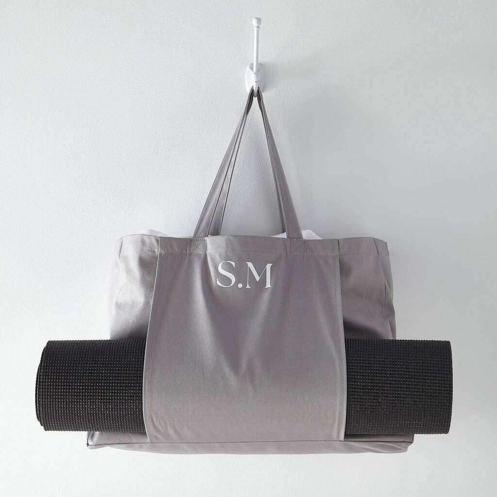 Bespoke Yoga Mat Bag  Grey – Koko Blossom
