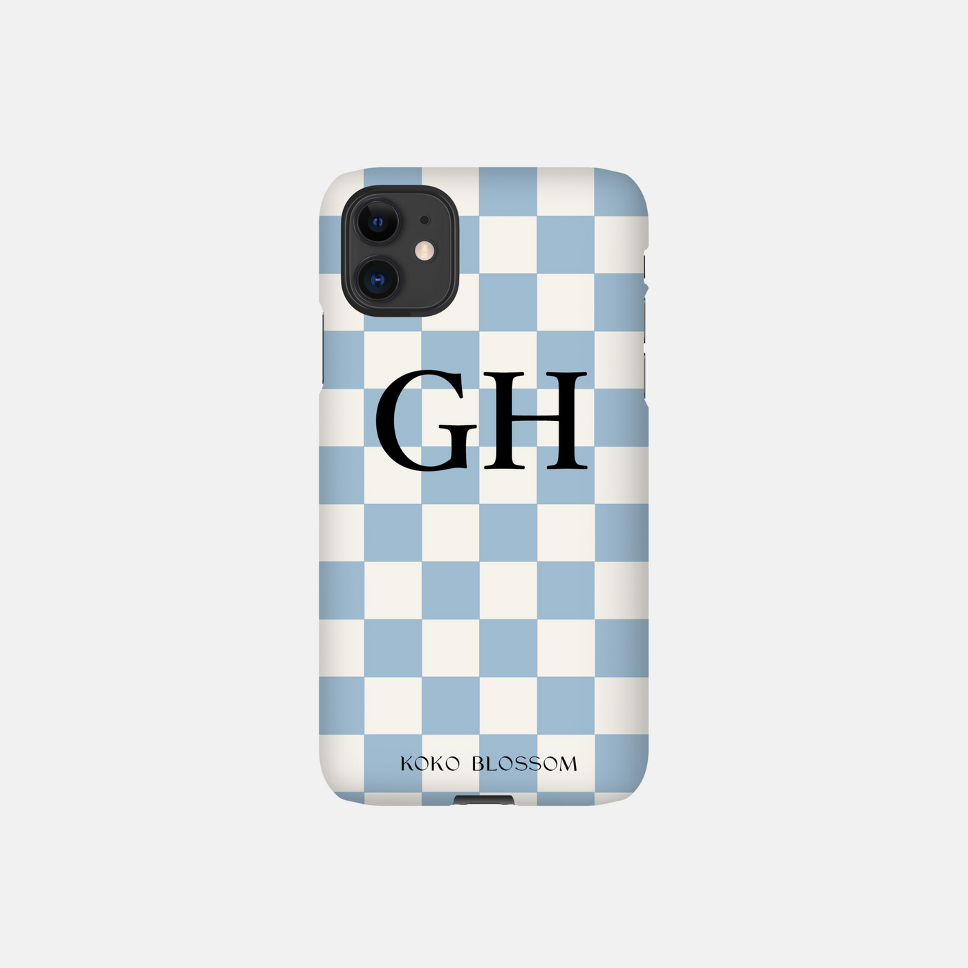 Personalised Phone Case | Checked in Cloud