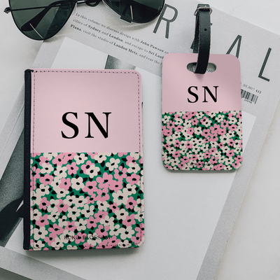 Personalised Passport Holder | Olivia Floral