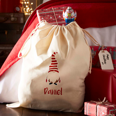 Personalised Santa Sack | Christmas Gonk