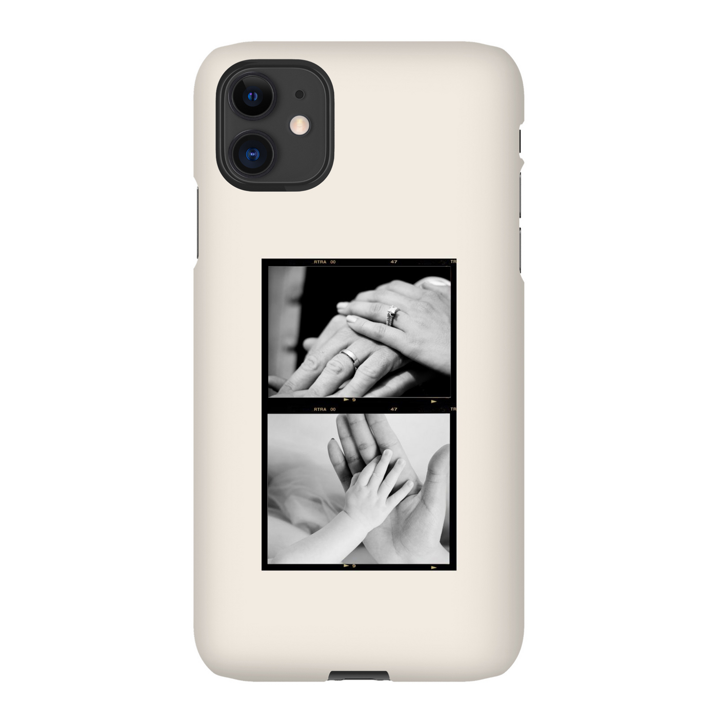 Personalised Phone Case | Photo Strip in Beige