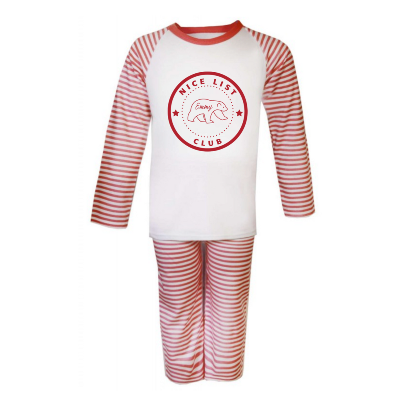 Nice List Personalised Christmas Pyjamas | Kids