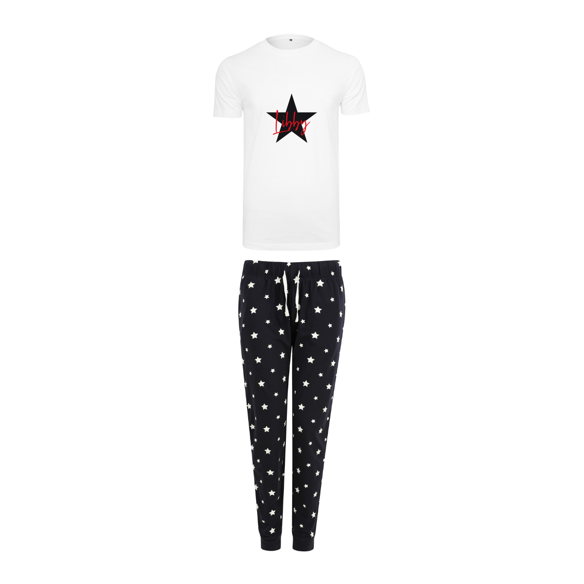 Star Personalised Christmas Pyjamas | Women