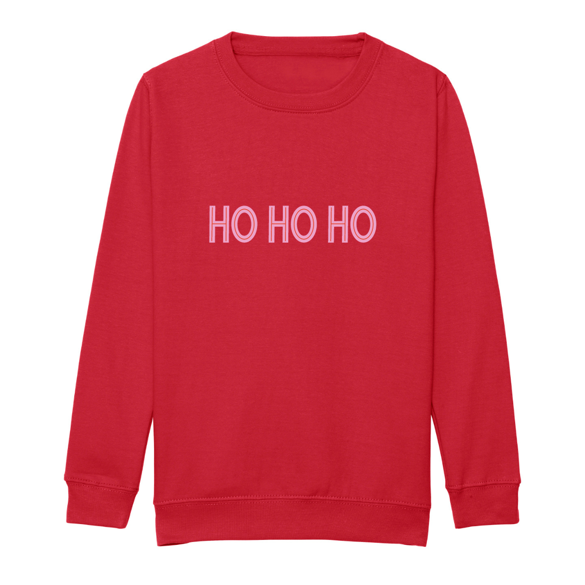 Ho Ho Ho Sweatshirt | Red