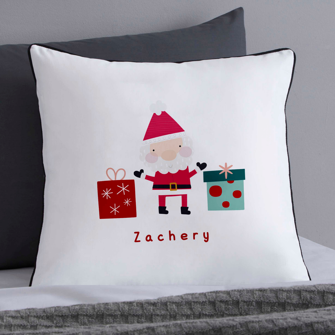 Christmas Santa Personalised Cushion