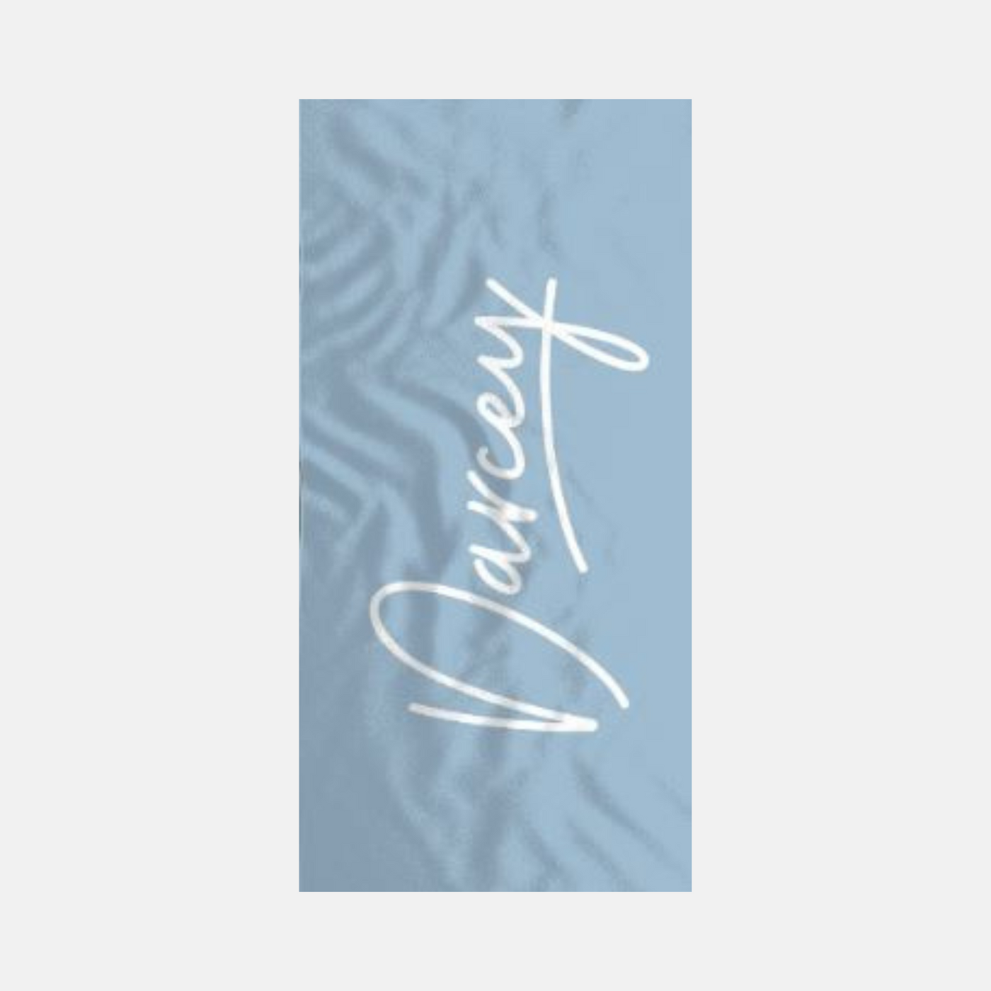 Personalised Towel | Signature in Cloud