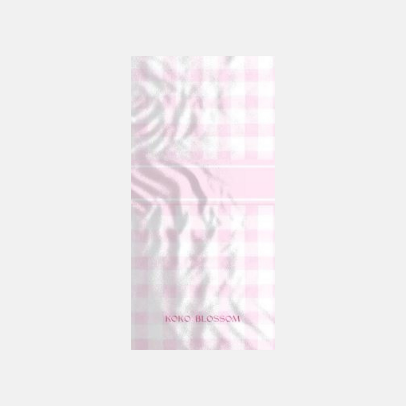 Kids Personalised Towel | Pink Checked