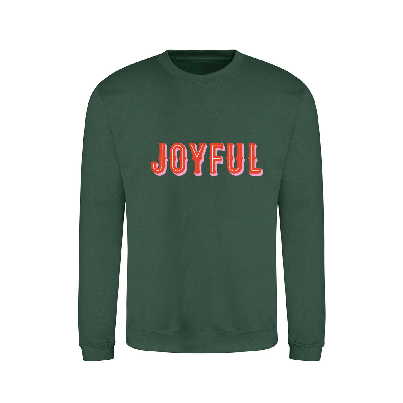 Joyful Christmas Sweatshirt | Green