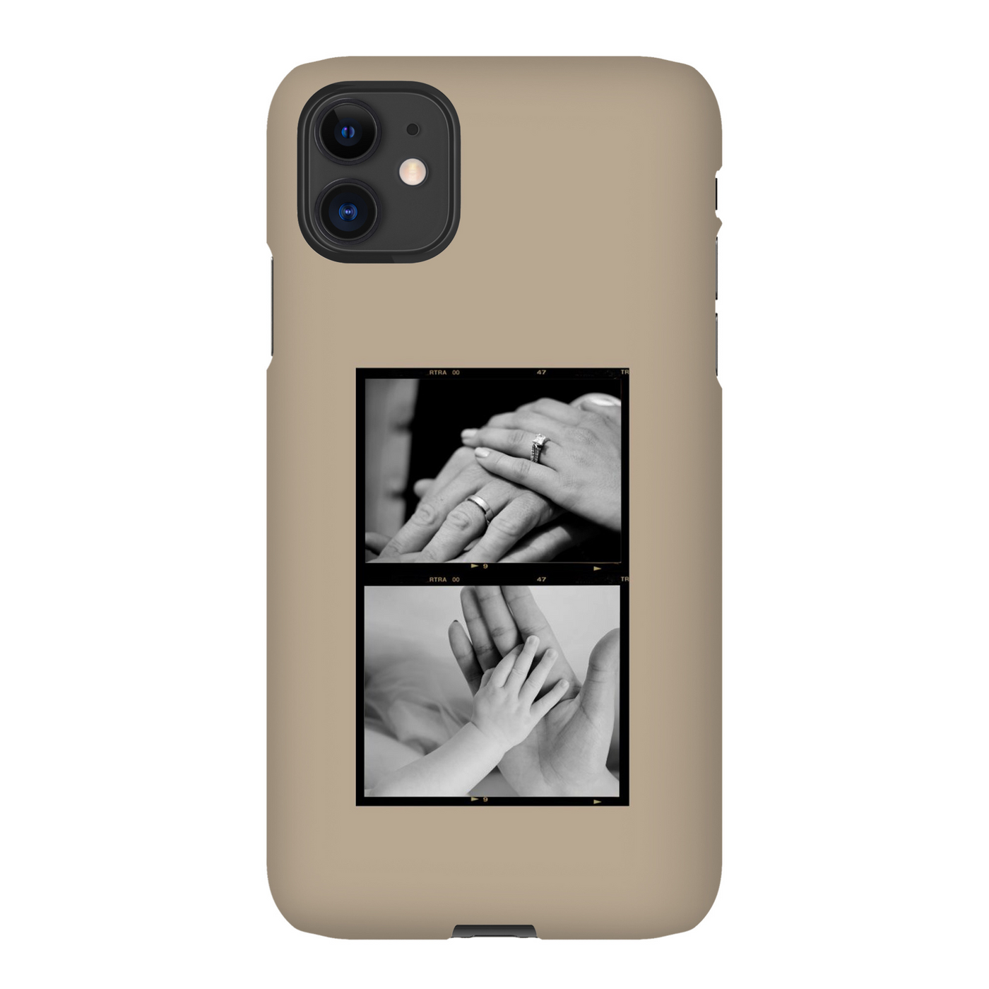 Personalised Phone Case | Photo Strip in Tan