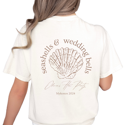Seashells & Wedding Bells | Hen Party T-Shirt