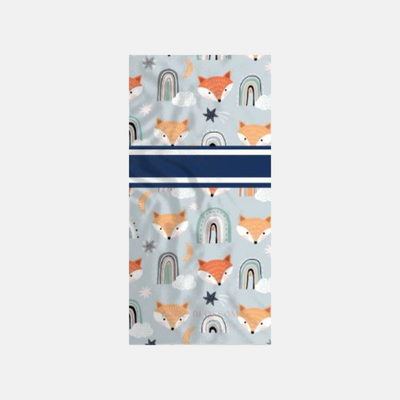 Kids Personalised Towel | Foxy