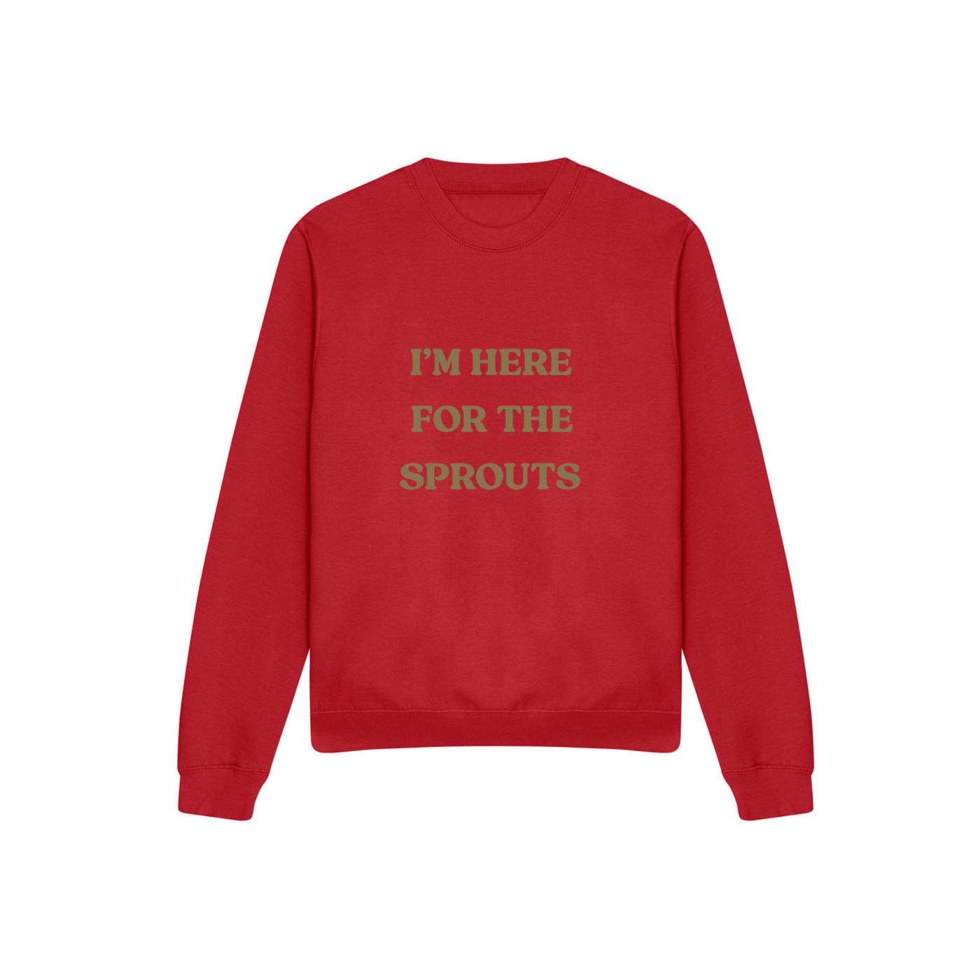 Personalised Christmas Sweatshirt | Red