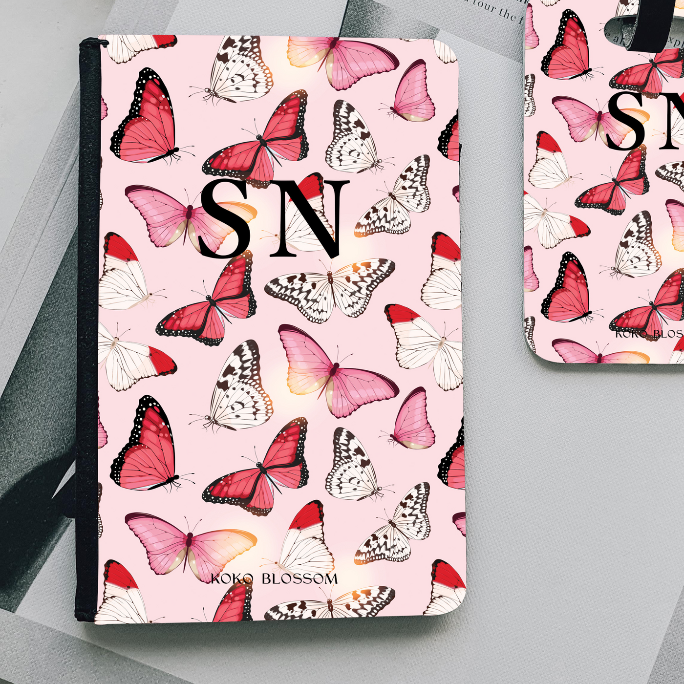 Personalised Passport Holder | Butterfly