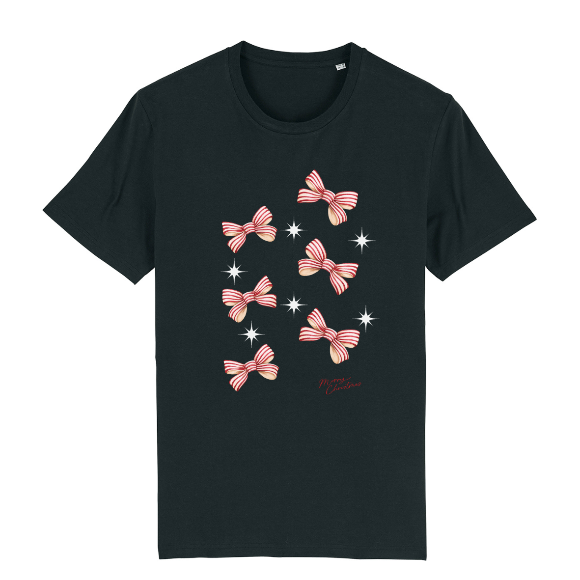 Festive Bow T-shirt | Black