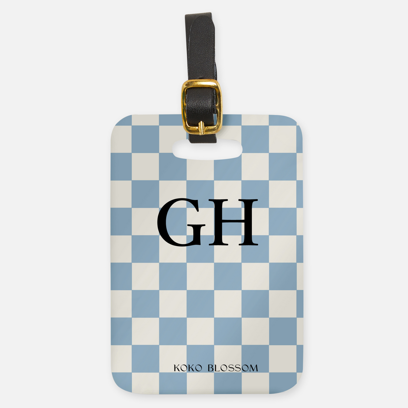 Personalised Luggage Tag | Checked in Cloud