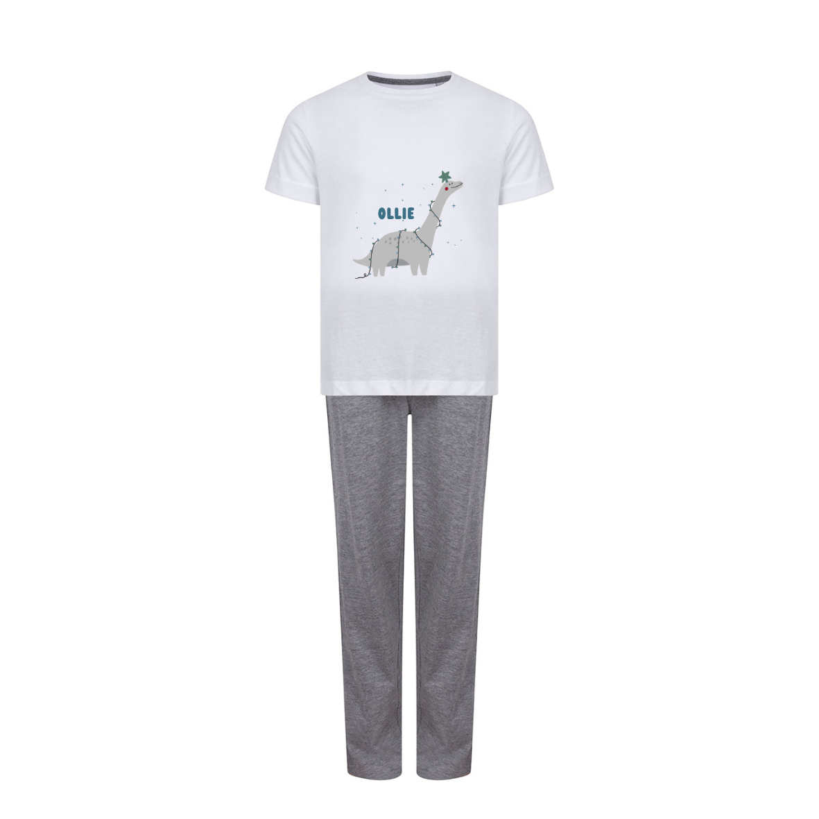 Dinosaur Personalised Christmas Pyjamas | Kids