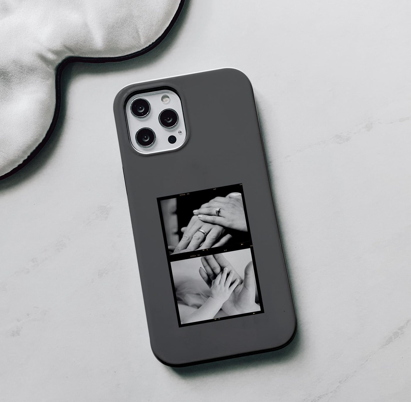 Personalised Phone Case | Photo Strip in Grey