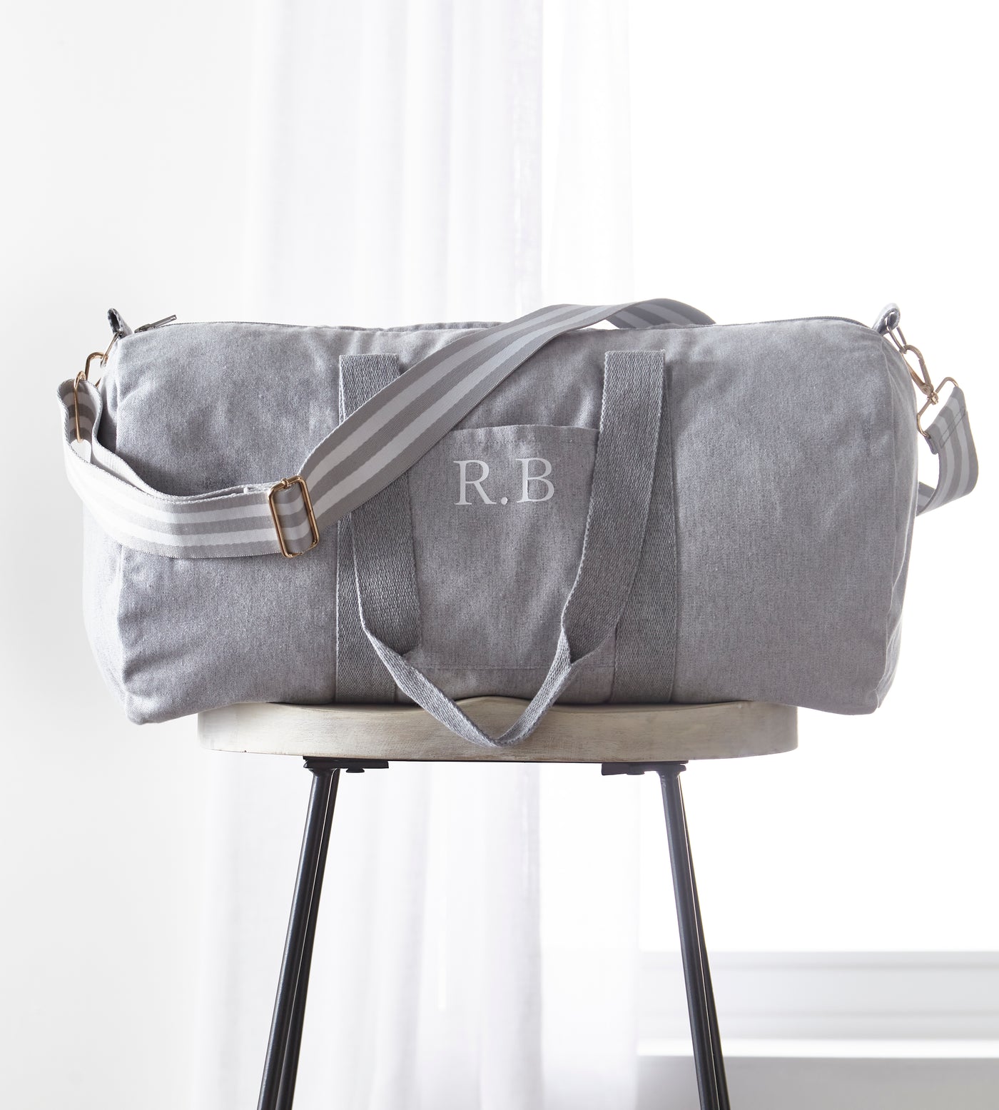 Personalised Holdall | Grey