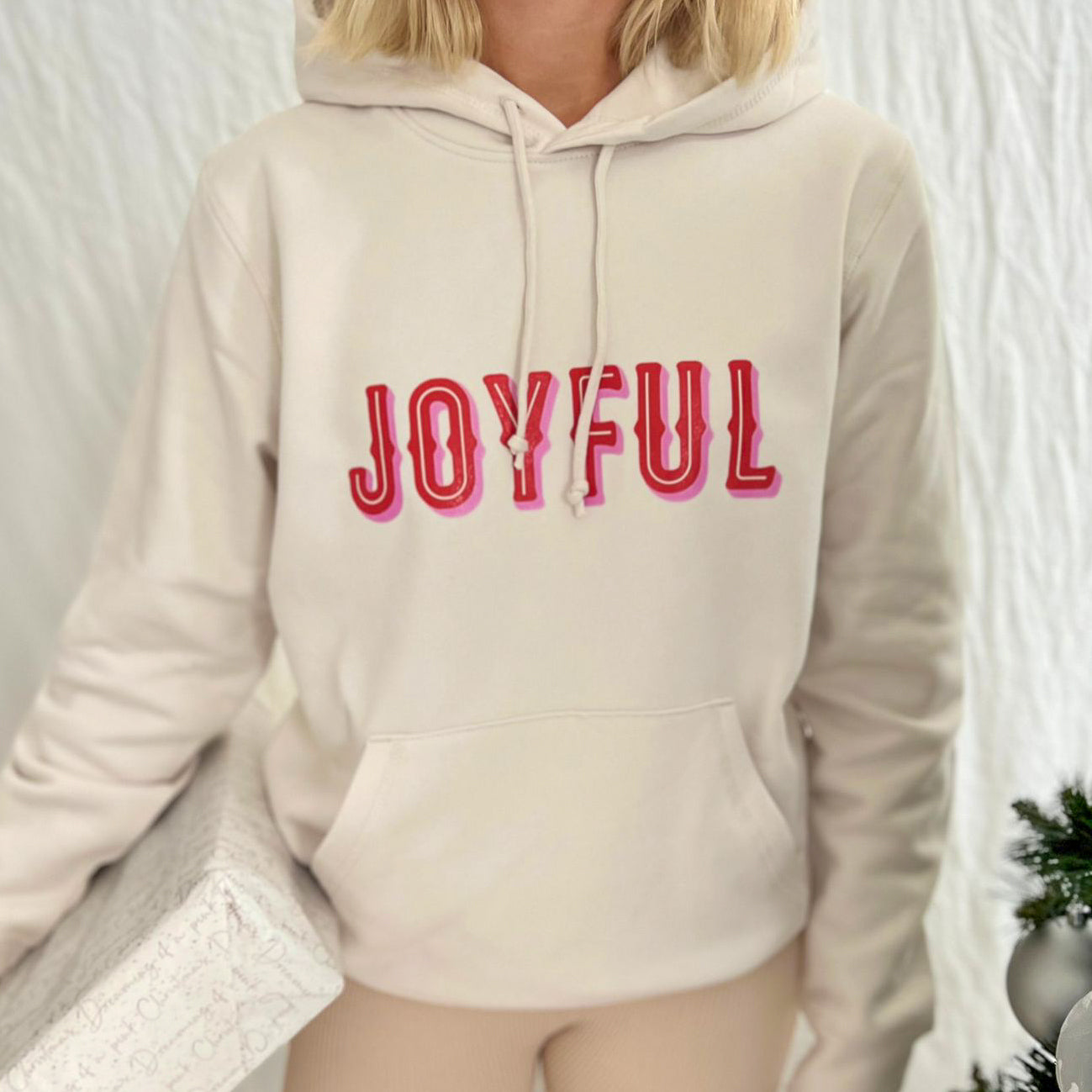 Joyful Hoody | Cream