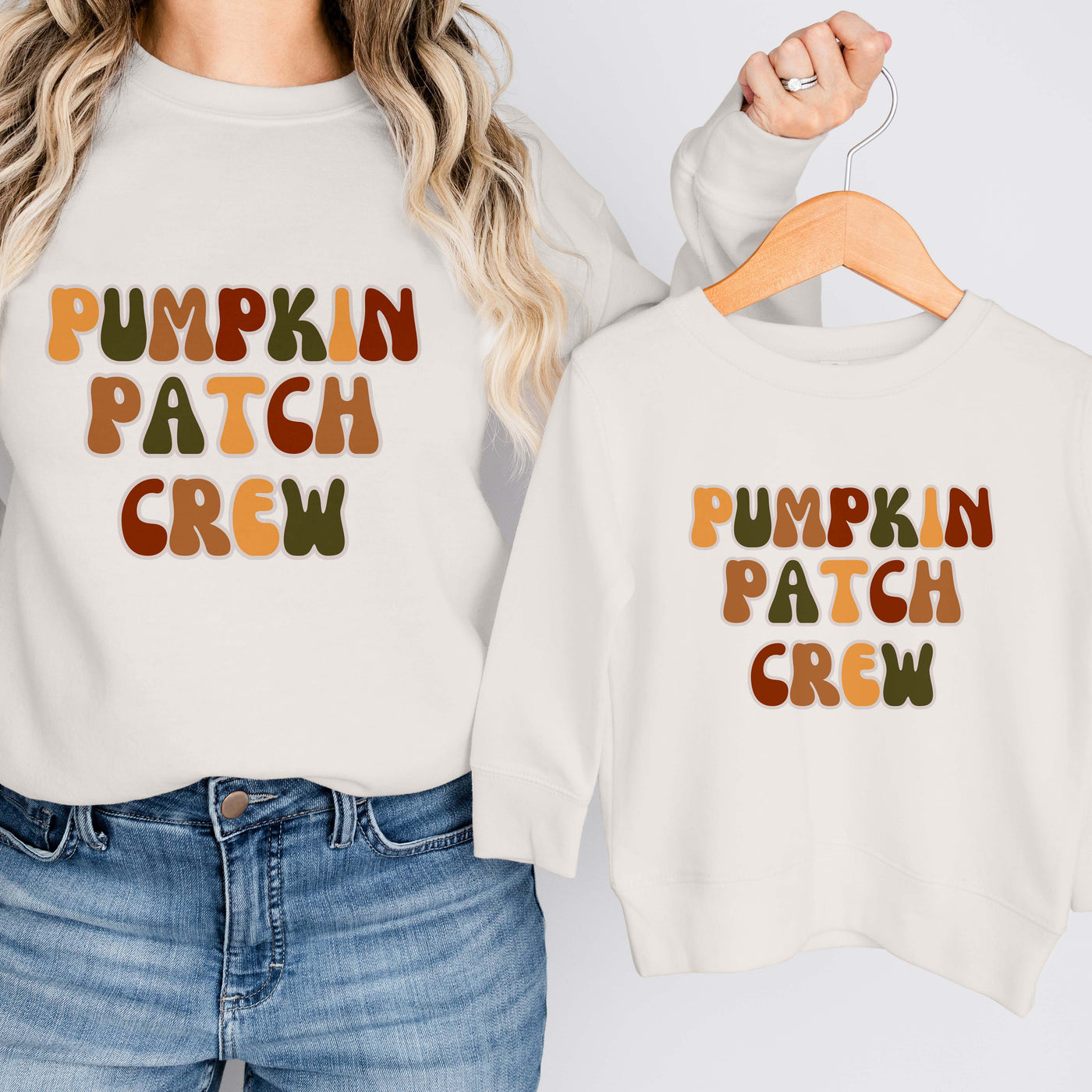 Kids Pumpkin Patch Crew Sweatshirt