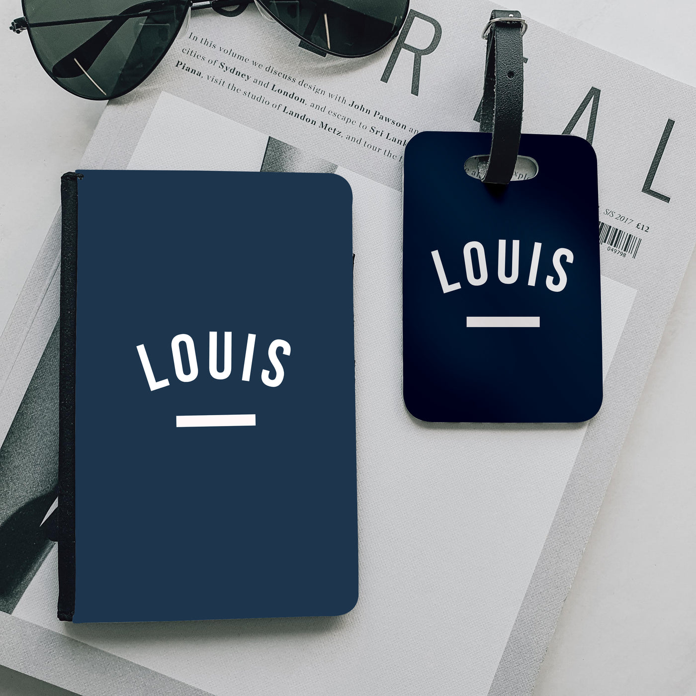 Kids Personalised Passport | Navy