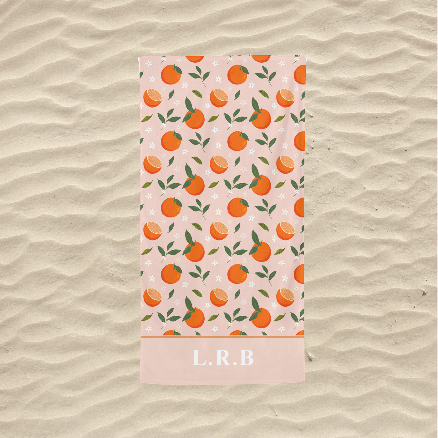 Personalised Towel | Oranges