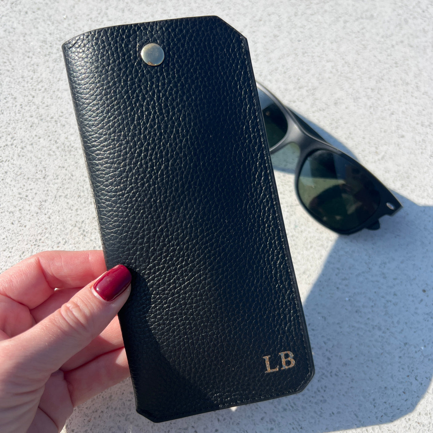 image showing personalised glasses case
