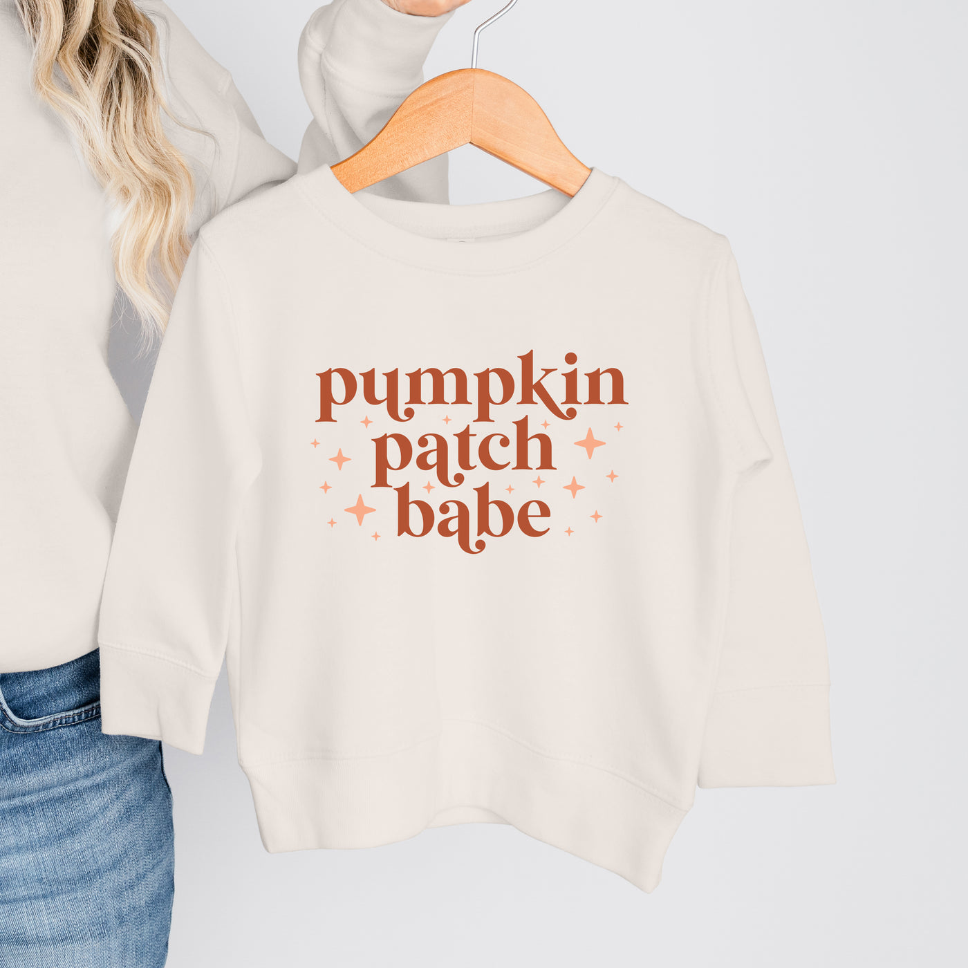 Kids Pumpkin Patch Babe Sweatshirt