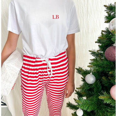 Monogram Personalised Christmas Pyjamas | Women