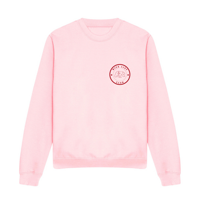Kids Personalised Nice List Sweatshirt | Pink
