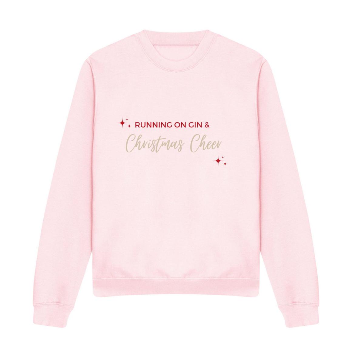 Christmas Cheer Personalised Sweatshirt | Pink
