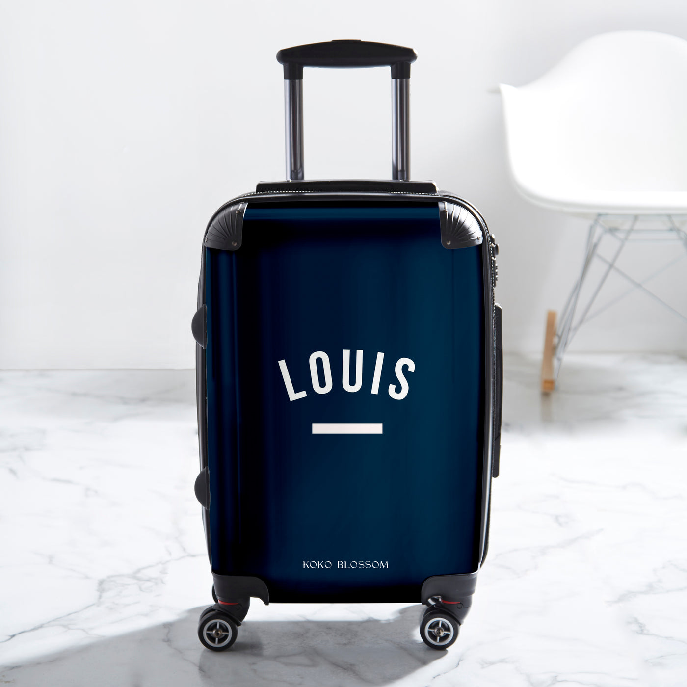 Kids Personalised Suitcase | Navy