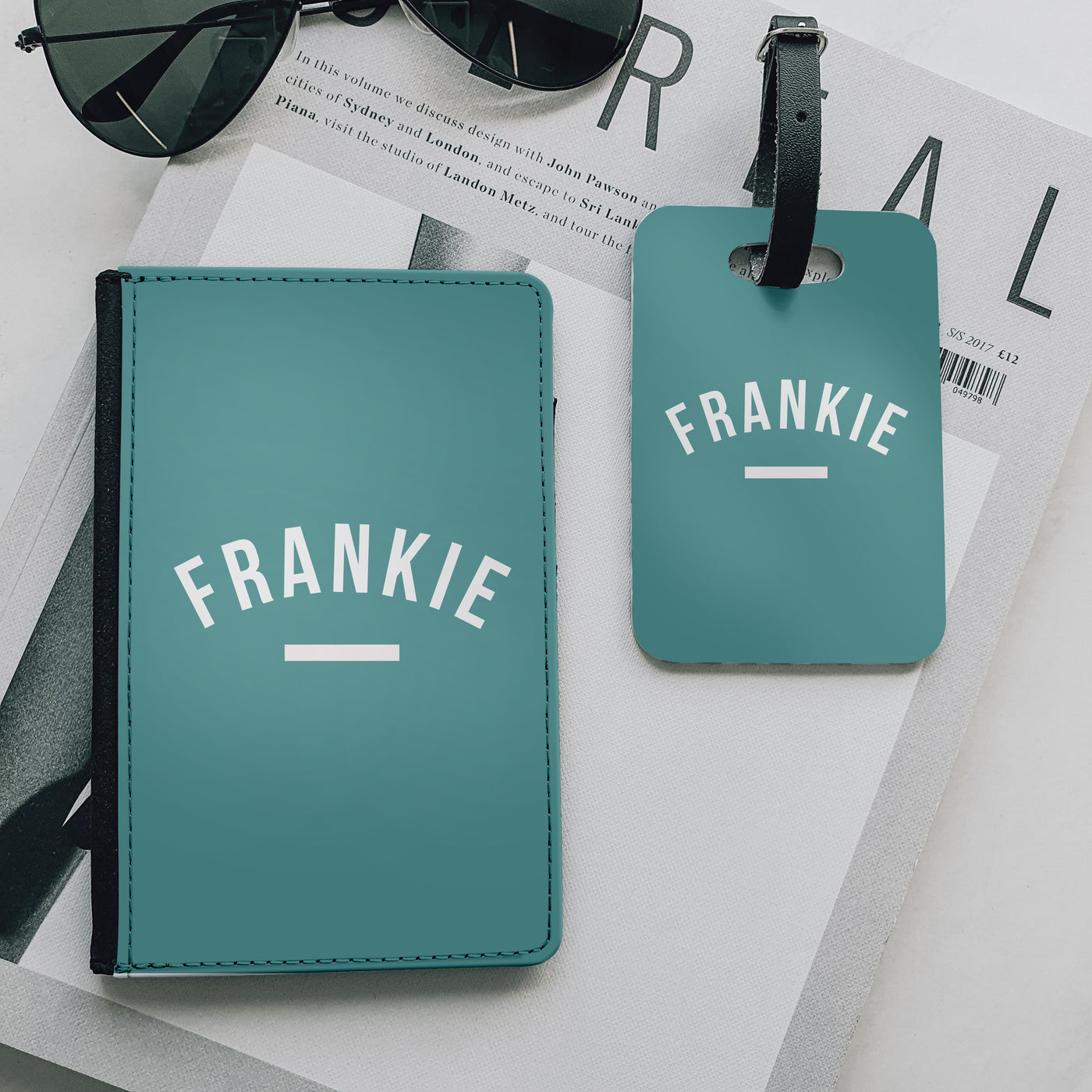 Kids Luggage Tag | Teal