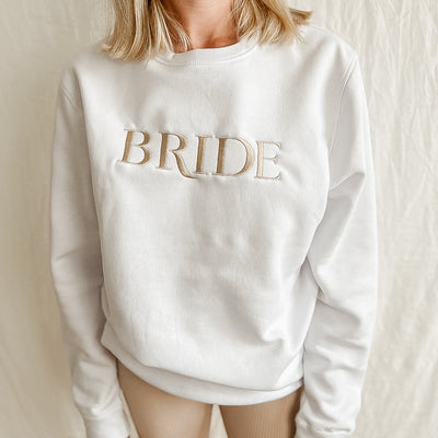 Bride Sweatshirt | Pure White