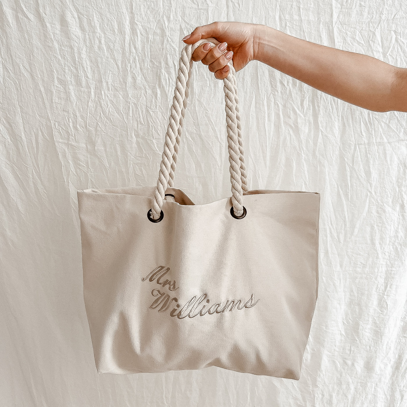 Personalised Embroidered Tote