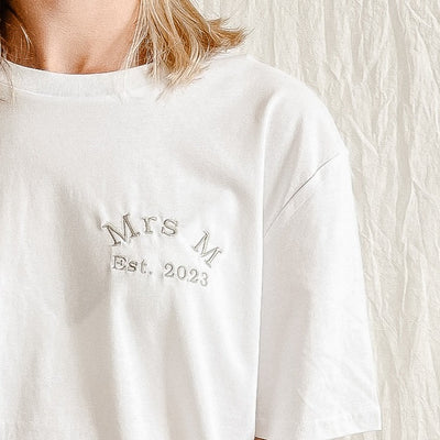 Newlyweds T-Shirt | White