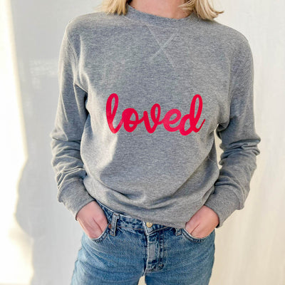 Loved Sweatshirt | Grey