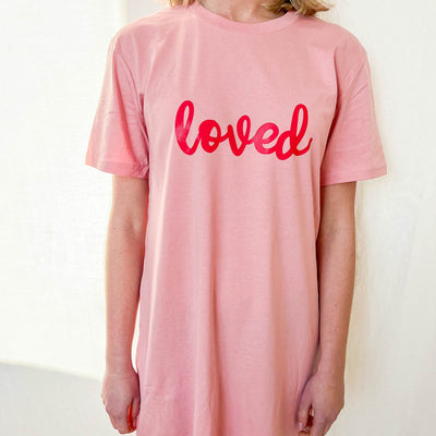 Loved Night Dress | Pink