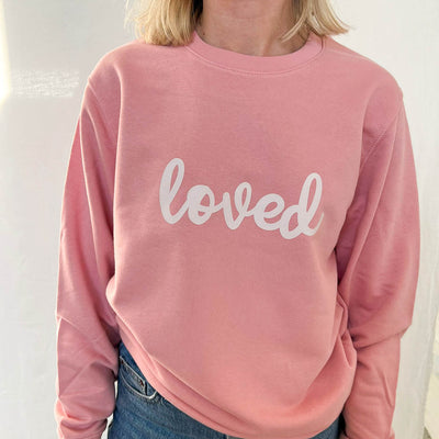 Loved Sweatshirt | Pink