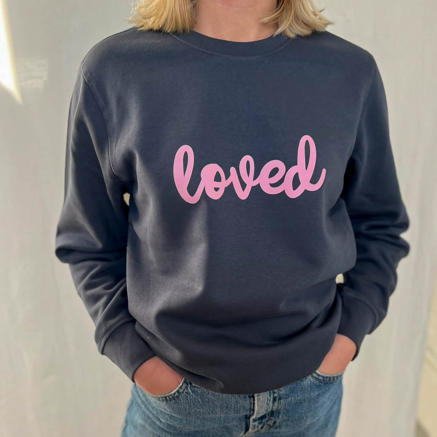 Loved Sweatshirt | Slate