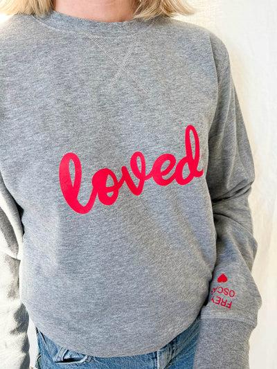 Loved Sweatshirt | Grey