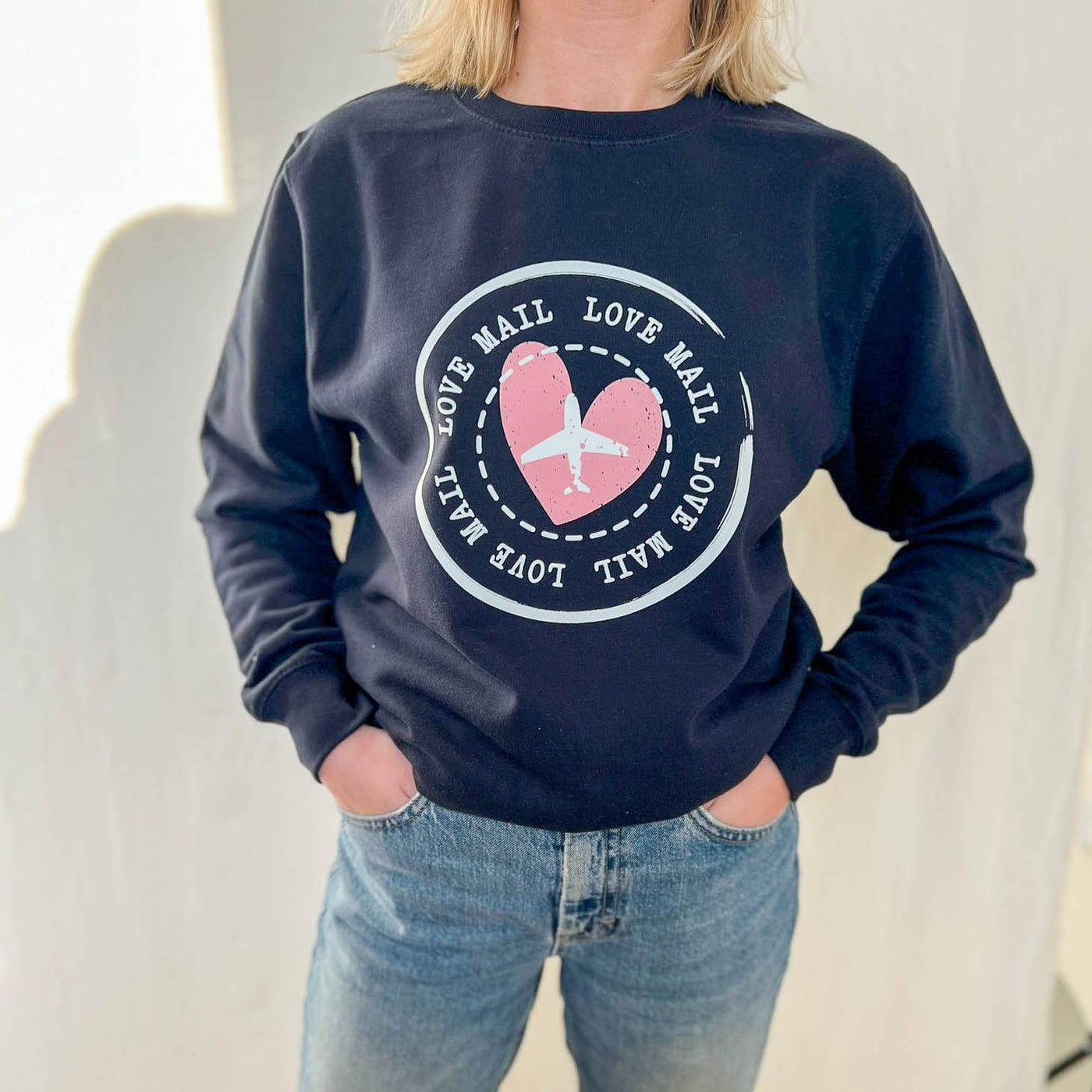 Love Mail Sweatshirt | Navy