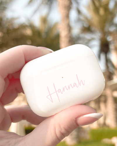 Personalised Earbuds | Signature Blush