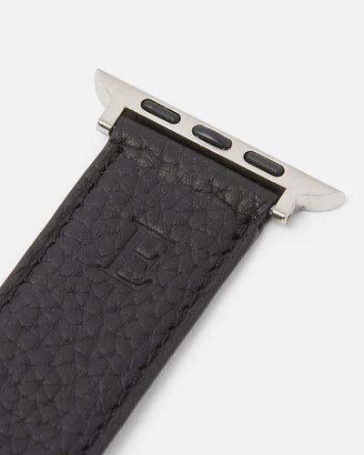 Personalised Monogram Apple Watch Strap | Black