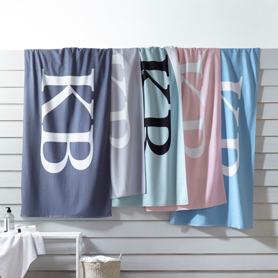 Personalised Towel | Large Initials