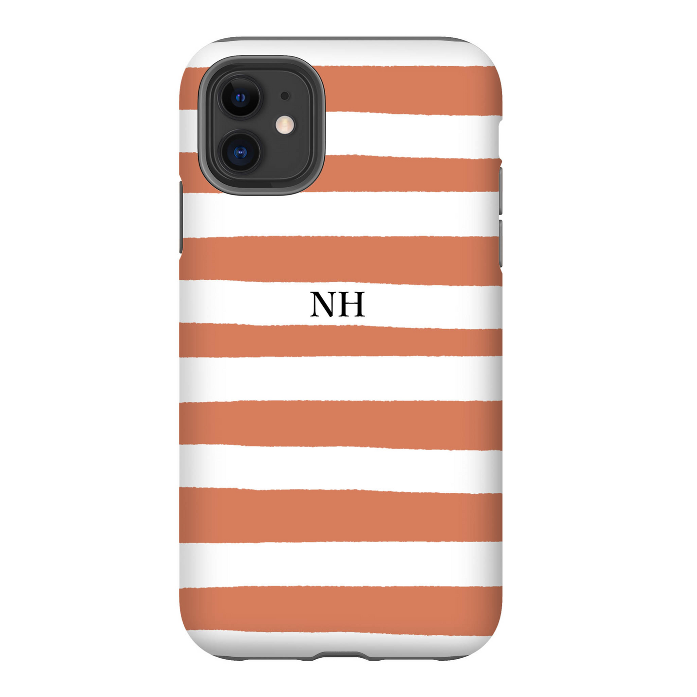 Personalised Phone Case | Sorrento Stripe in Caramel