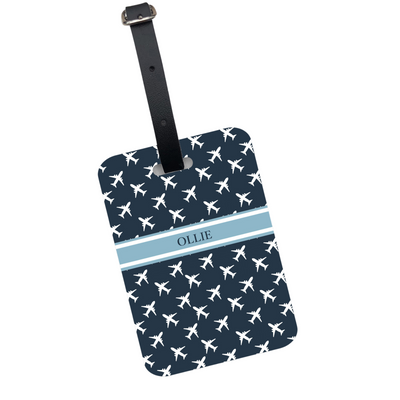 Kids Luggage Tag | Navy Fly Away